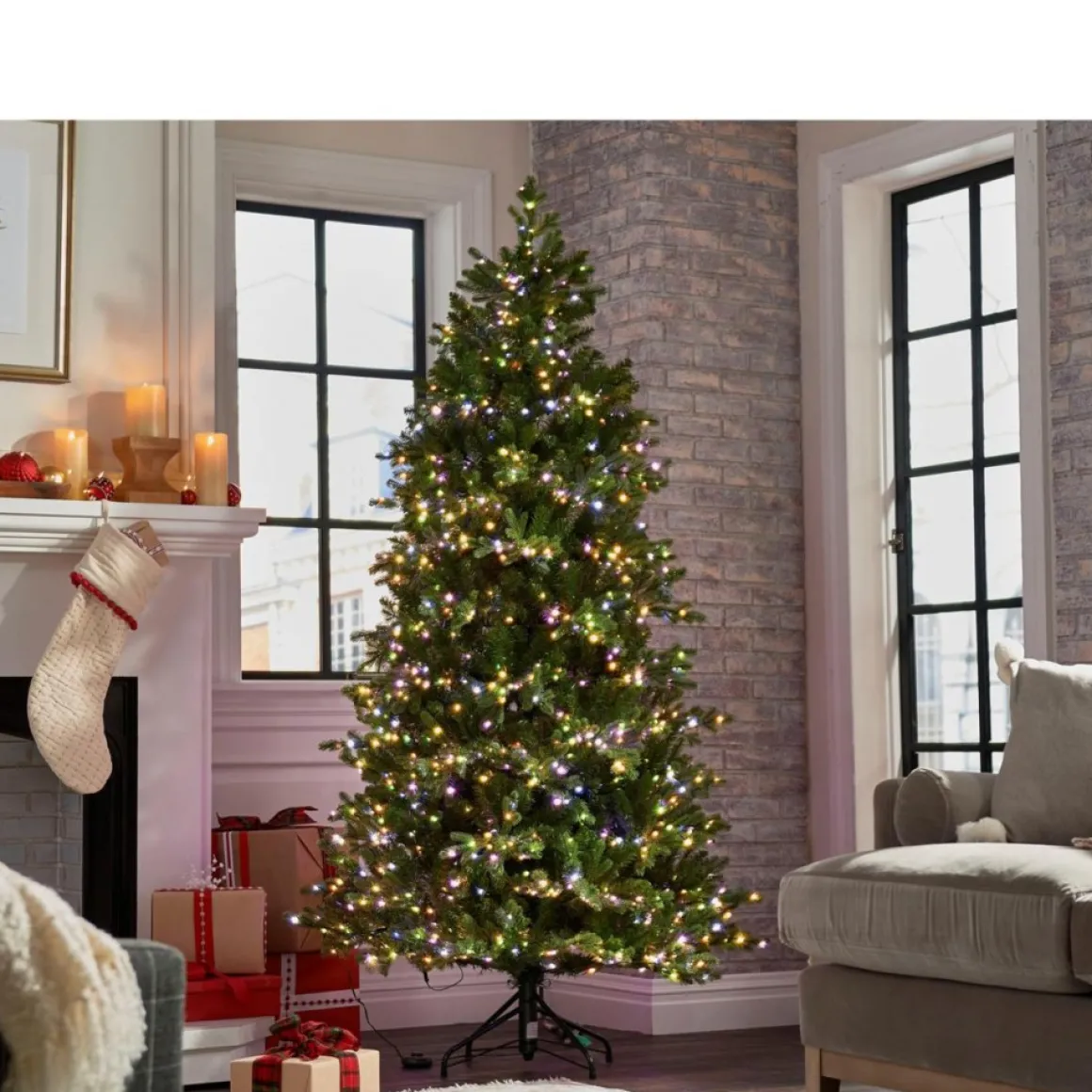 American Tree & Wreath Tree With 600 Leds