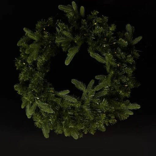 American Tree 24" Wreath With 60 Led Fairy Lights