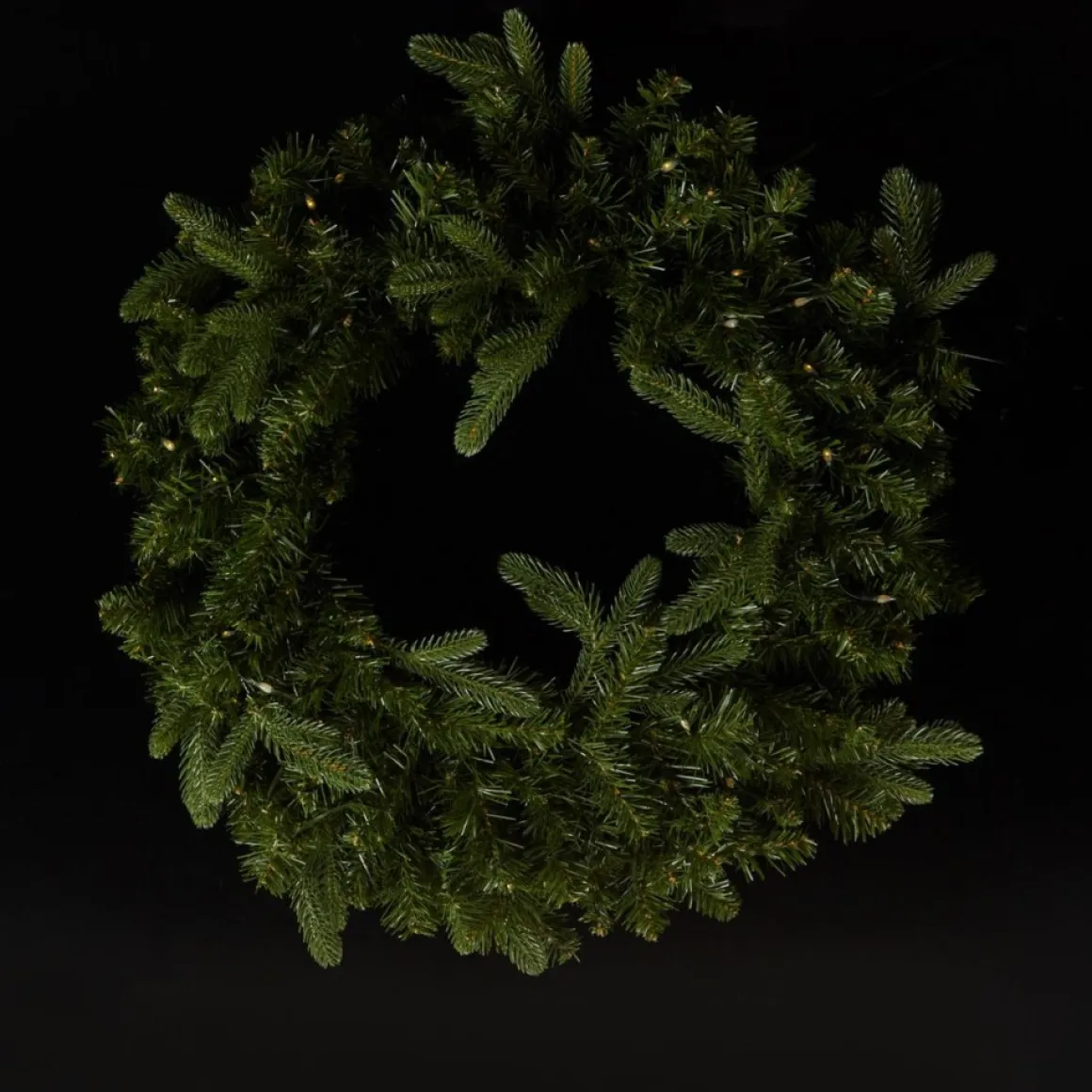 American Tree 24" Wreath With 60 Led Fairy Lights