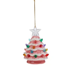 As Is Mr. Christmas Set Of 3 Mini Snow-Tipped Nostalgic Trees With Timer