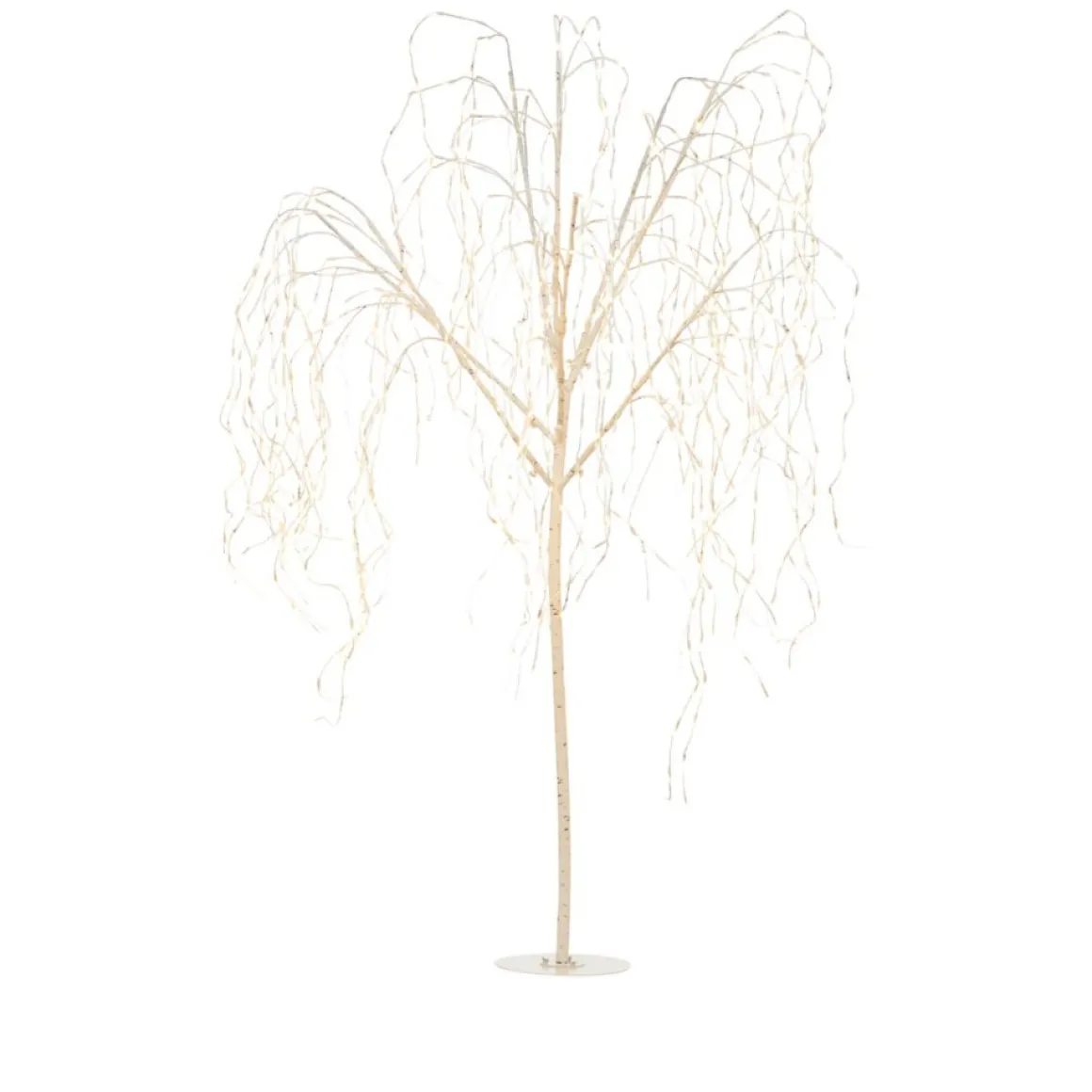 As Is Winter Lane 7' Color Changing Willow Tree