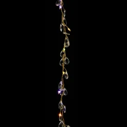 August & Leo Handmade Crystal Beaded Multifunction Led Garland 2-Pack