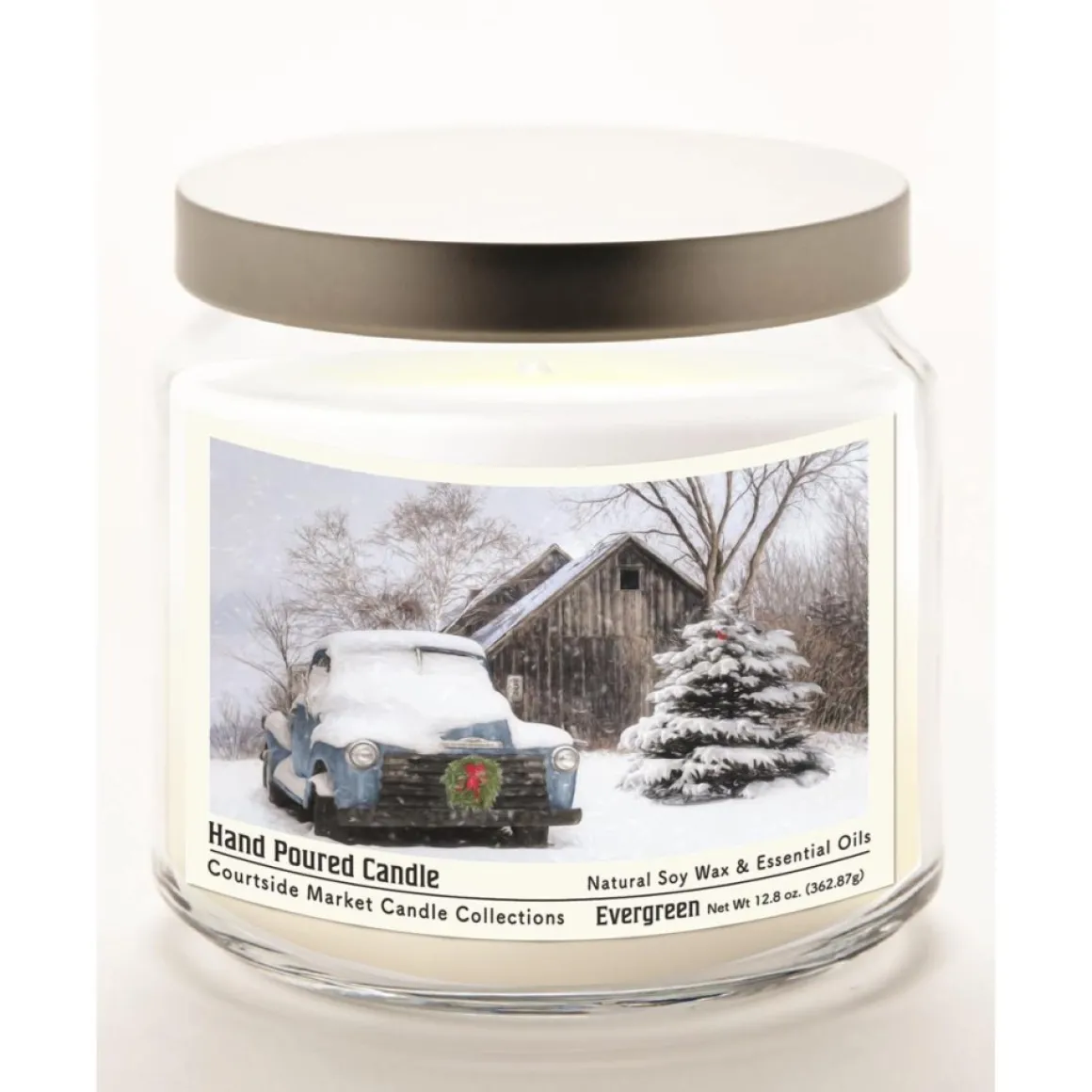 Courtside Market Christmas On The Farm Infused Wax Candle