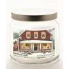 Courtside Market Christmas Farmhouse Infused Soy Candle In Glass Jar