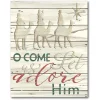 Courtside Market Come & Adore Him Canvas Wall Art
