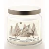 Courtside Market Merry Christmas Deer Infused Soy Candle In Glass Jar