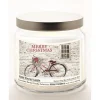 Courtside Market Merry Christmas Infused Soy Candle In Jar With Lid