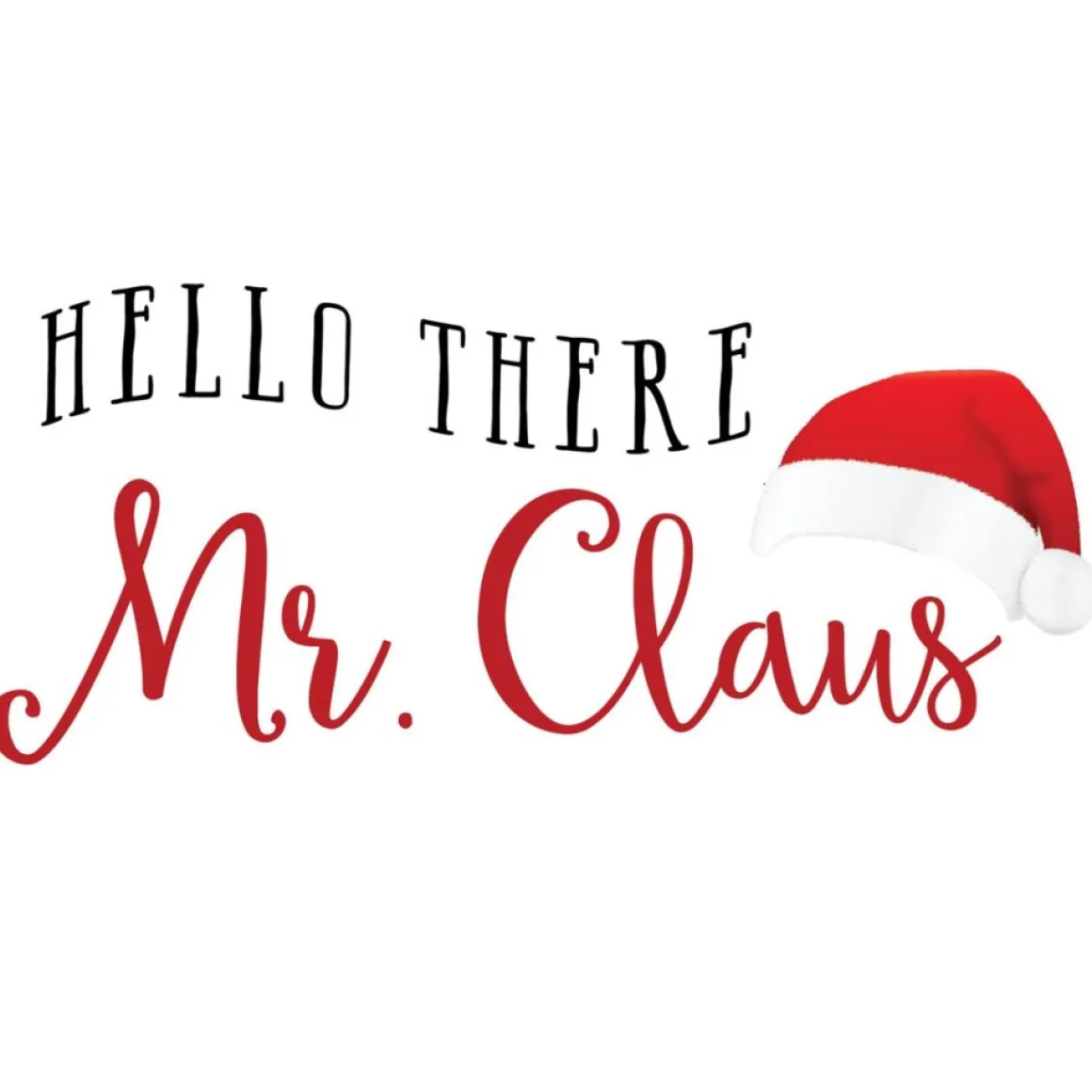 Courtside Market Mrs. Clause 20"X30" Decal Wall Art