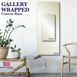 Courtside Market Santa Stop Here Canvas Wall Art