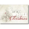 Courtside Market White Christmas Canvas Wall Art