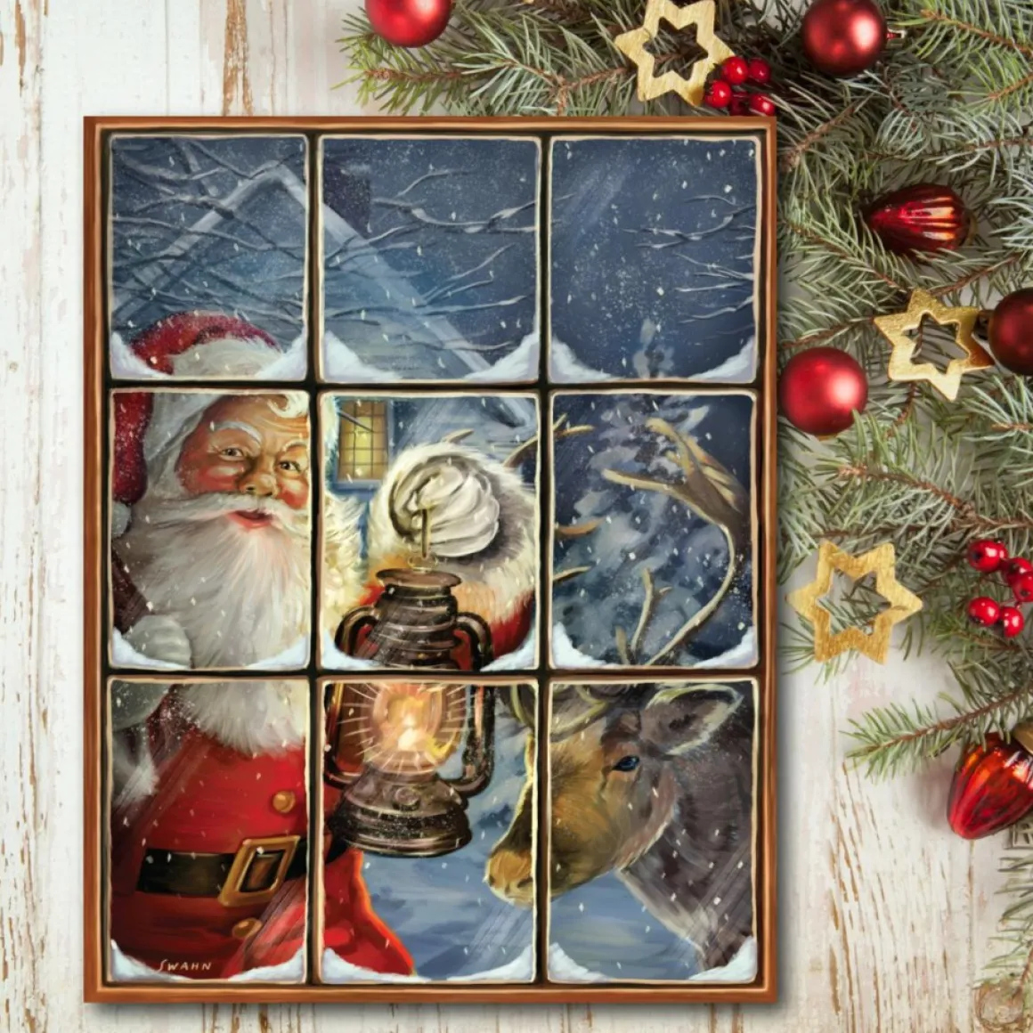 Courtside Market You Better Watch Out Canvas Wall Art