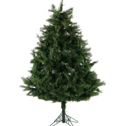 5-Ft. Northern Cedar Teardrop Christmas Tree With Clear Led Lights And Ez Connect