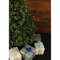 5-Ft. Northern Cedar Teardrop Christmas Tree With Clear Led Lights And Ez Connect