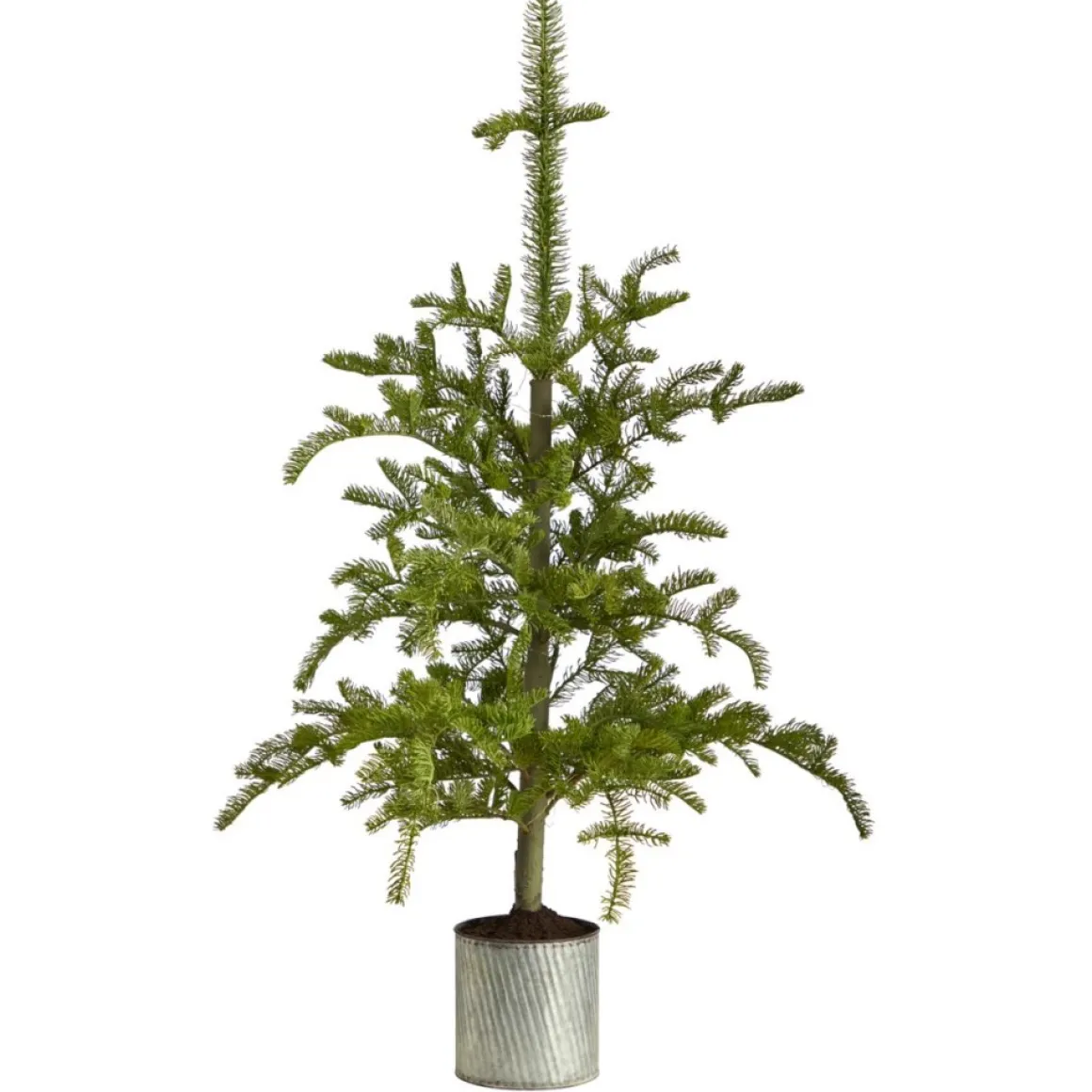 4.5Ft. Prelit Christmas Pine Tree In Planter