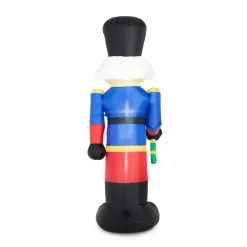 Glitzhome 8' Lighted Inflatable Soldier Decor