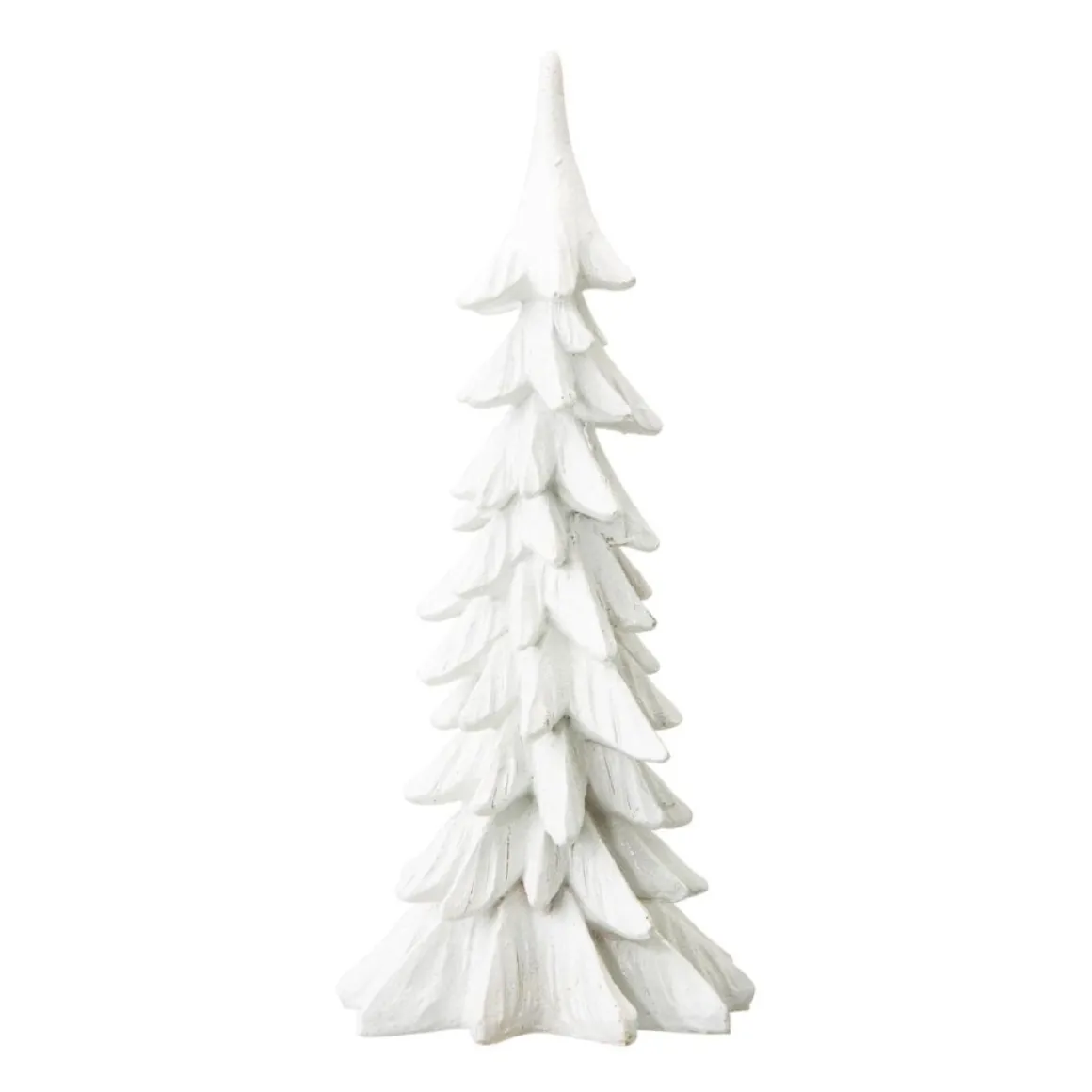 Glitzhome 14.75" Resin Christmas Table Tree Decor