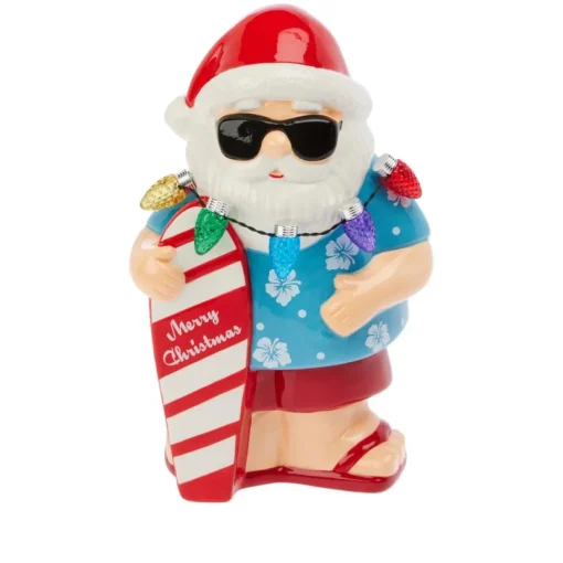 Mr. Christmas 10" Led Ceramic Figure With Timer
