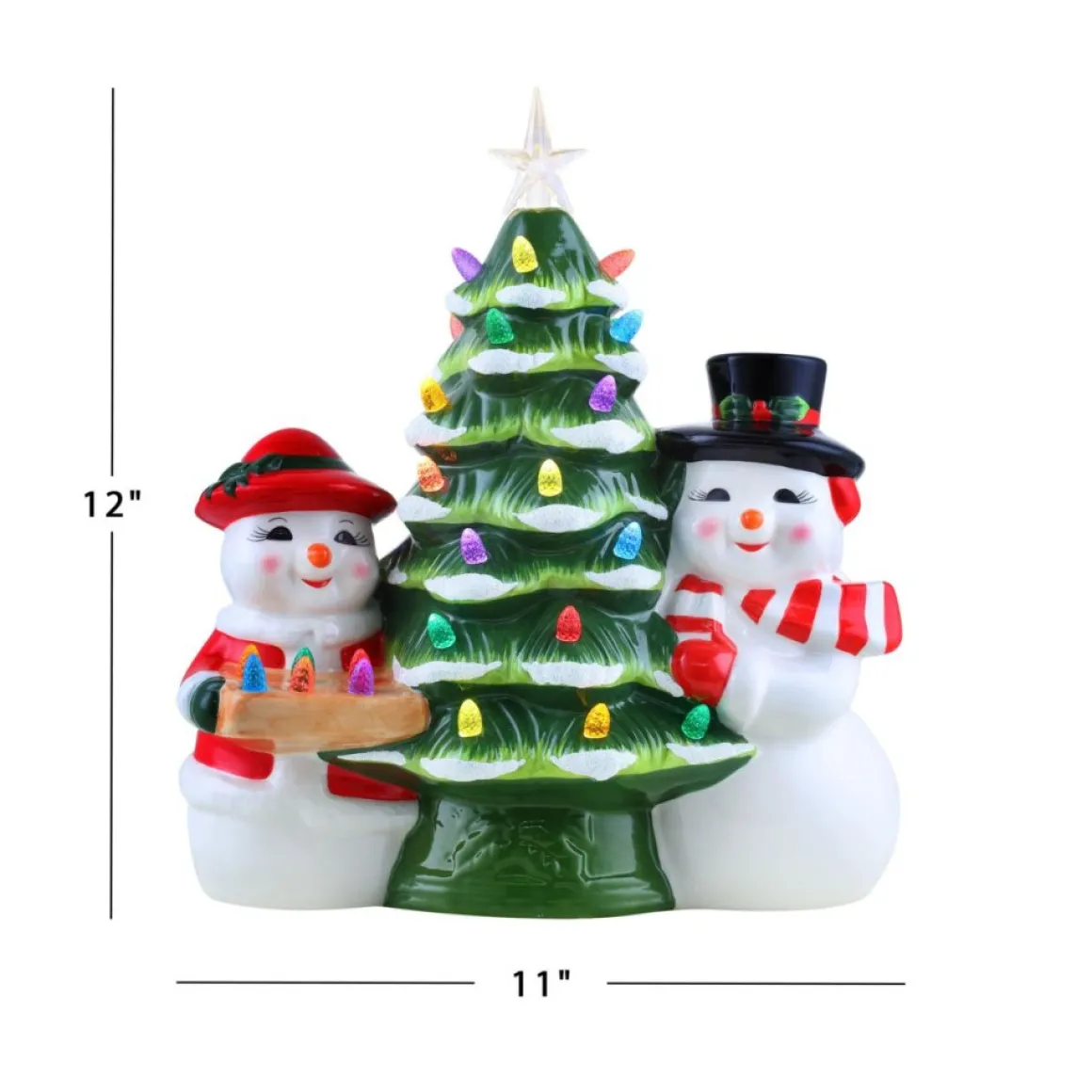Mr. Christmas 12" Mrs. Claus Nostalgic Tree