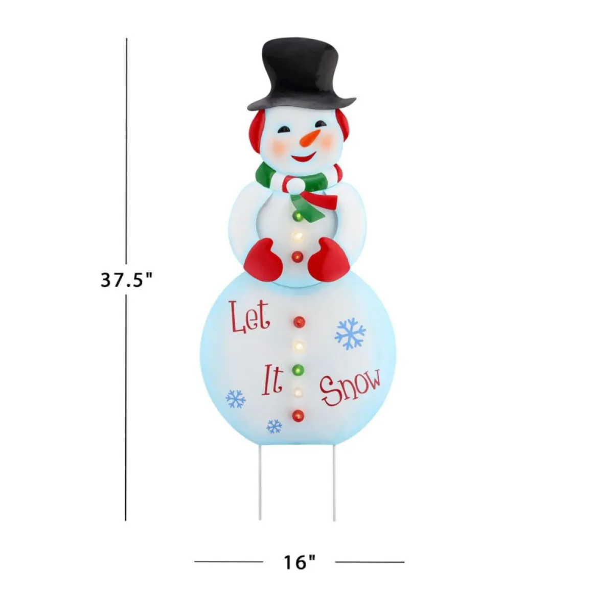 Mr. Christmas 38" Outdoor Metal Sign