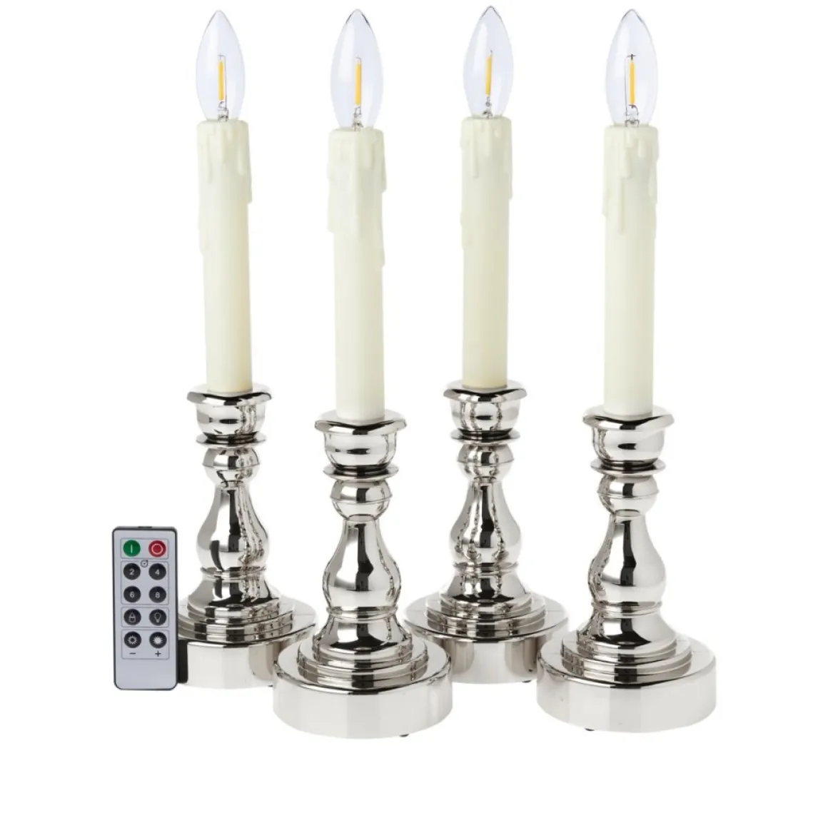 Mr. Christmas 13.5 Window Taper Candles - Set Of 4