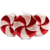 Mr. Christmas 3-Pack Mercury Glass Peppermint Ornaments With Timer