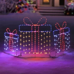 Mr. Christmas 3-Piece Folding Presents Set