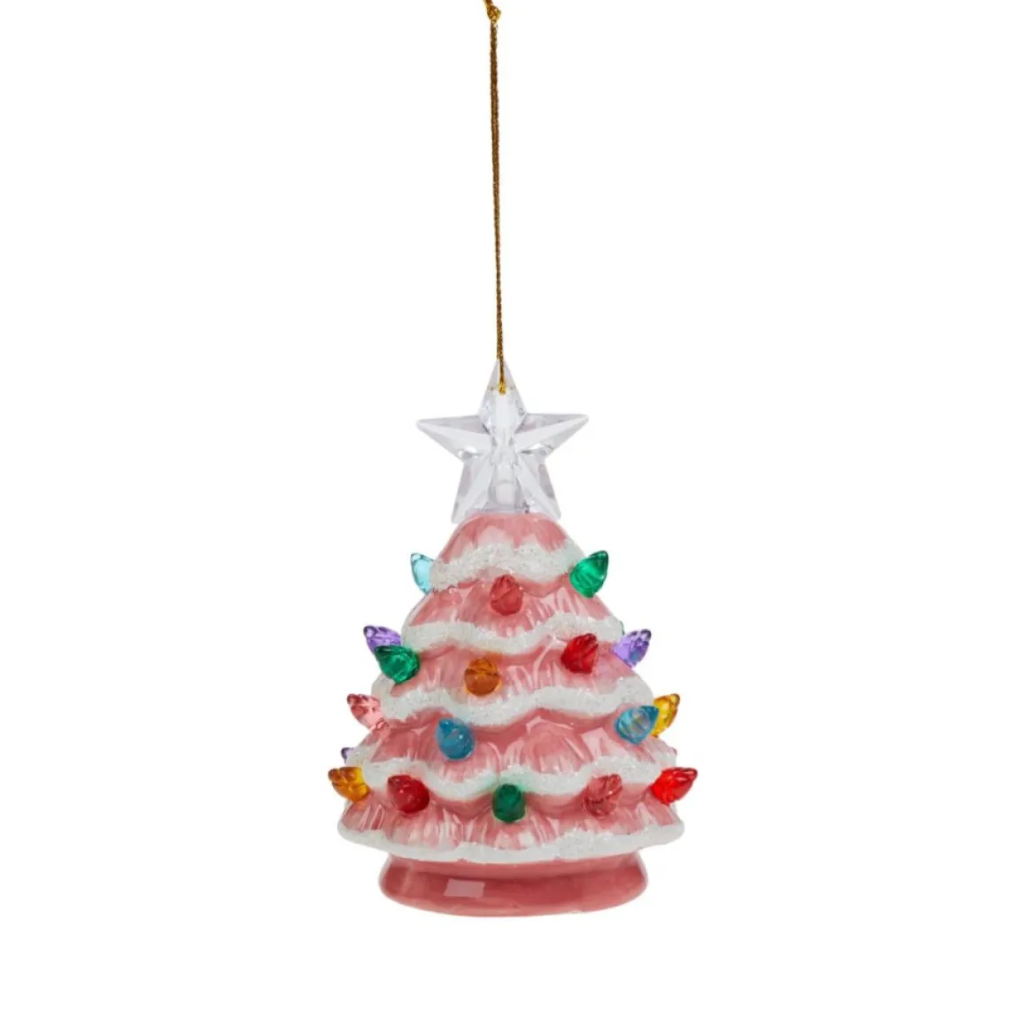 Mr. Christmas Set Of 3 Mini Snow-Tipped Nostalgic Trees With Timer