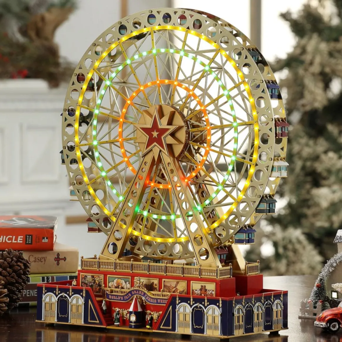 Mr. Christmas Worlds Fair Grand Ferris Wheel