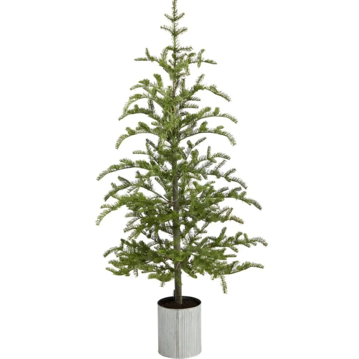 Nearly Natural 5.5 Ft. Pine Artificial Christmas Tree With 150 Lights