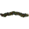 Nearly Natural 6' Snow Tipped Extra Wide Christmas Garland W/ 100 Lights