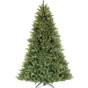 Puleo 7.5' Franklin Fir Artificial Christmas Tree W/750 Clear Lights