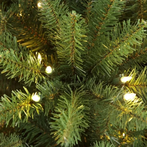 Puleo 7.5' Franklin Fir Artificial Christmas Tree W/750 Clear Lights