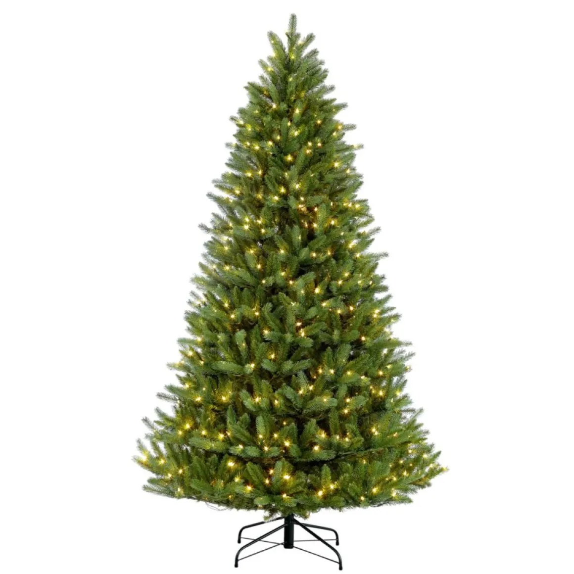 Puleo 6-1/2 Ft. Pre-Lit Green Mountain Fir Artificial Christmas Tree
