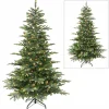 Puleo International 7.5' Color Select Pre-Lit Aspen Green Fir Tree