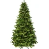 Puleo International 7.5' Pre-Lit Vancouver Spruce Christmas Tree