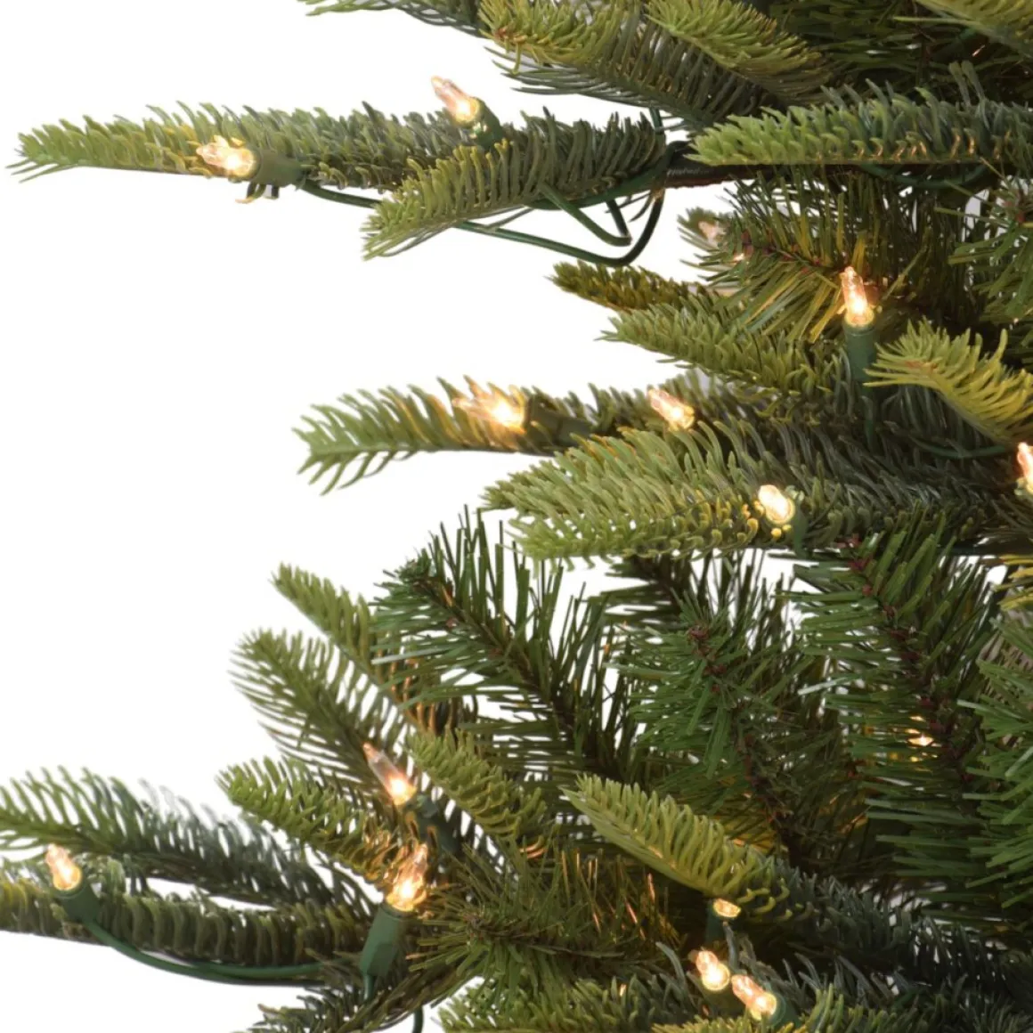 Puleo International 7.5' Pre-Lit Slim Artic Fir Christmas Tree