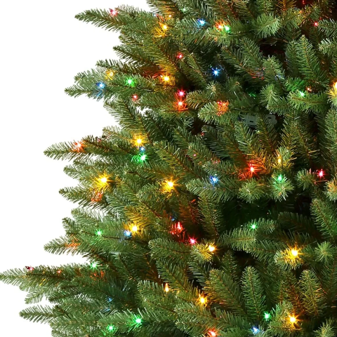 Puleo International 7.5' Pre-Lit Franklin Fir Christmas Tree