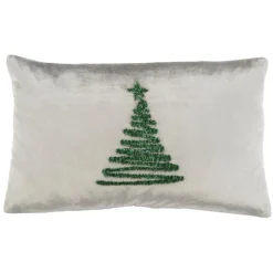 Safavieh Enchanted Evergreen 12" X 20" Pillow