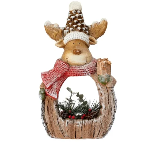 Winter Lane 16" Led Faux Plant Belly Character